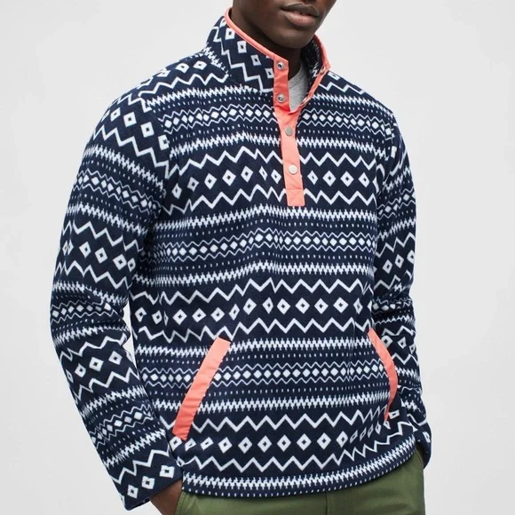 Bonobos Polar Fleece Popover - Picture 2 of 9